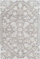 Bedworth Traditional Light Gray Area Rug