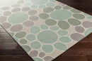 Paonia Modern Sage/Aqua Area Rug