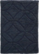 Peoria Global Dark Blue Area Rug