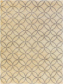 Peoria Global Beige Area Rug