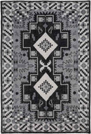 Plainview Modern Gray/Black Area Rug