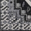 Plainview Modern Gray/Black Area Rug