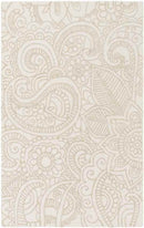 Platinum Modern Beige Area Rug