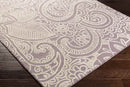 Platinum Modern Purple Area Rug