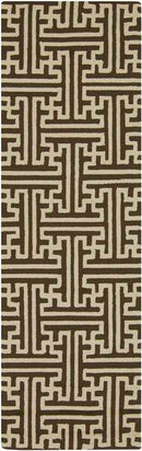 Ragland Modern Chocolate Area Rug