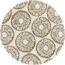 Ramah Modern Beige/Olive Area Rug