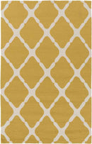 Rangely Modern Jute Gold Area Rug