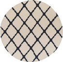 Rangely Modern Ivory Area Rug