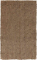 Orson Global Dark Brown/Tan Area Rug