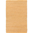 Rentz Modern Jute Saffron/Taupe Area Rug