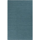 Tranise Cottage Bright Blue Area Rug