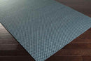 Tranise Cottage Bright Blue Area Rug