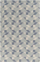 Roseville Modern Gray/Slate Area Rug