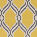 Roopville Modern Bright Yellow Area Rug