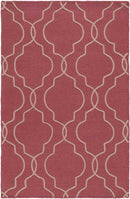 Salida Modern Red Area Rug