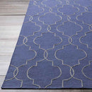 Salida Modern Dark Blue/Gray Area Rug