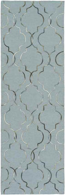Salinas Modern Teal Area Rug