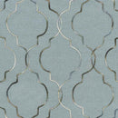 Salinas Modern Teal Area Rug