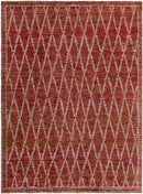 Scottsdale Modern Garnet/Khaki Area Rug