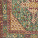 Shafter Traditional Khaki/Teal Area Rug