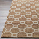 Shirley Global Brown Area Rug