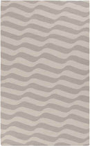 Silverthorne Modern Gray/Oatmeal Area Rug