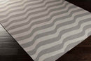 Silverthorne Modern Gray/Oatmeal Area Rug