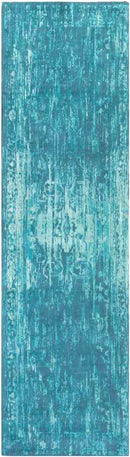 Brighouse Traditional Aqua Area Rug