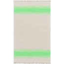 Snowflake Modern Grass Green/Beige Area Rug