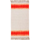 Snowflake Modern Poppy/Beige Area Rug