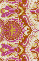 Dorking Global Bright Pink Area Rug