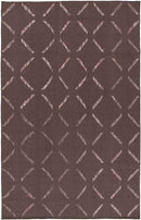 Stillmore Modern Dark Brown Area Rug