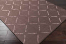 Stillmore Modern Dark Brown Area Rug