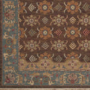 Strong Traditional Gray Area Rug
