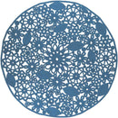 Summerville Modern Bright Blue Area Rug
