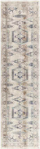 Burford Traditional Aqua Area Rug