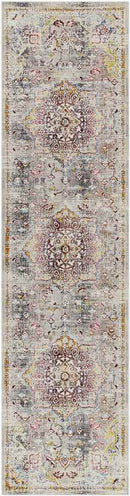 Bury Traditional White Area Rug