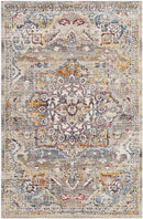 Bury Traditional White Area Rug