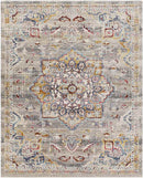 Bury Traditional White Area Rug