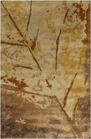 Teller Modern Olive Area Rug