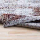 Darek Traditional Burgandy/Ivory Area Rug
