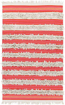 Treutlen Modern Bright Pink/Rose Area Rug