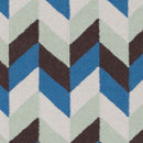 Tupelo Modern Bright Blue/Navy Area Rug