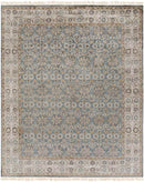 Vallejo Traditional Teal/Charcoal Area Rug