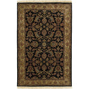 Vredenburgh Traditional Black/Gray Area Rug