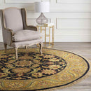 Wales Traditional Tan Area Rug