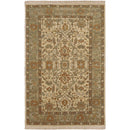 Walnut Traditional Beige Area Rug