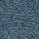 Winchester Modern Blue/Black Area Rug