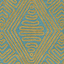 Winchester Modern Green/Blue Area Rug