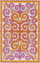 Winfield Global Orange Area Rug